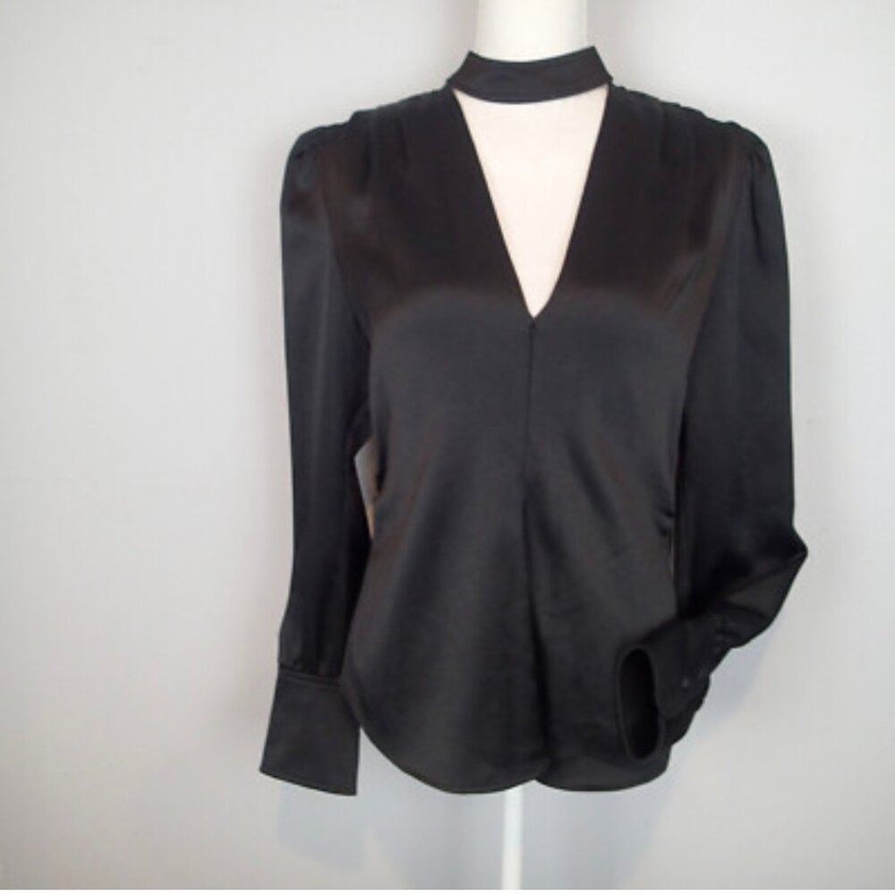 ALC Black Silk Shirt - NWOT